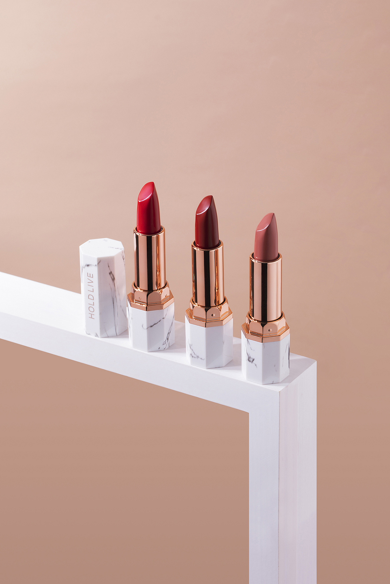 hold live口红场景图拍摄