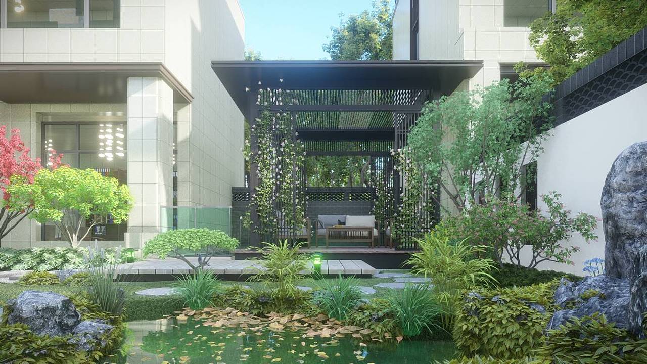 Lumion住宅渲染表现（图ZMzA1Njk0MjQ0） - 建筑/空间 - 站酷设计师渲染表现原创素材 - 站酷ZCOOL