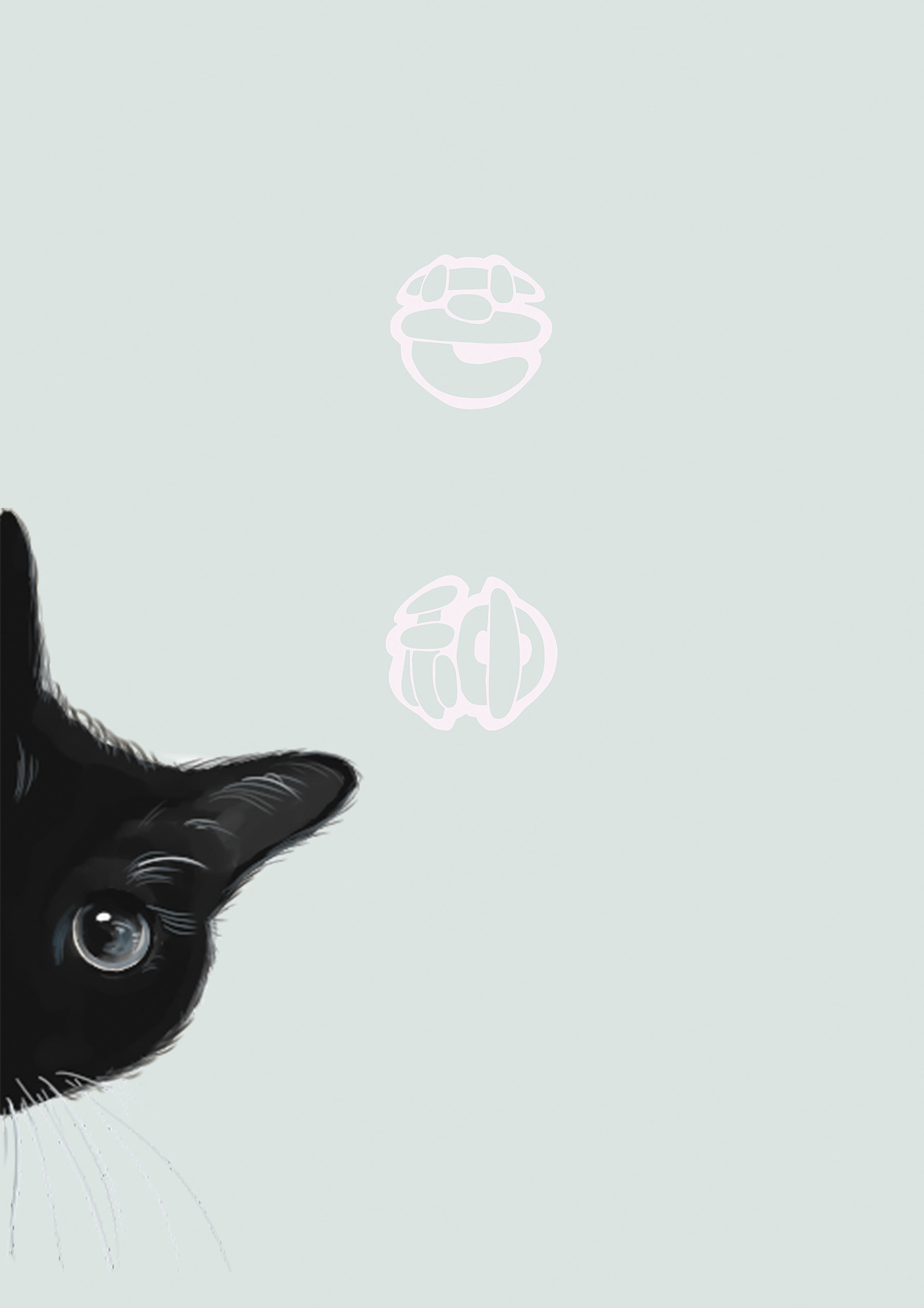 猫咪24节气插画