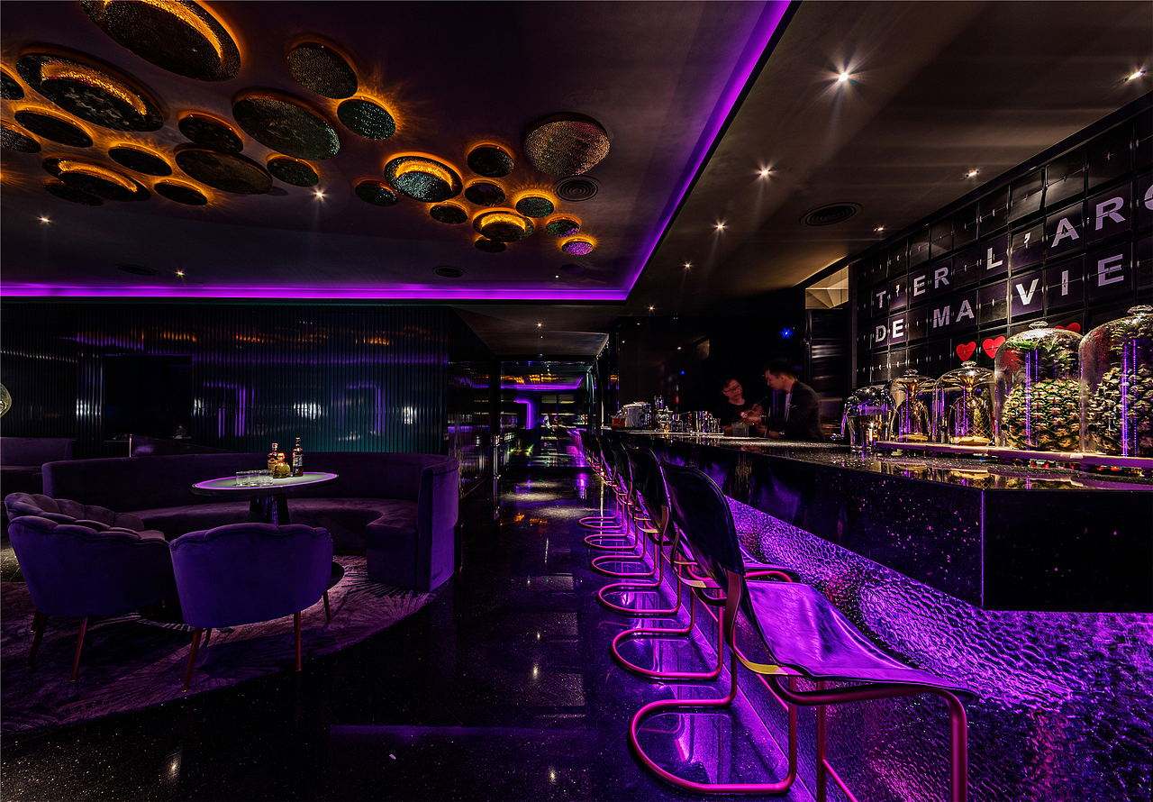 餐饮】NAYUNDESIGN丨 L'arôme 芳芳法餐厅（图ZMTk4Mzc5NDYw） - 酒店餐饮设计 - 站酷设计师南京拿云室内设计原创素材 - 站酷ZCOOL