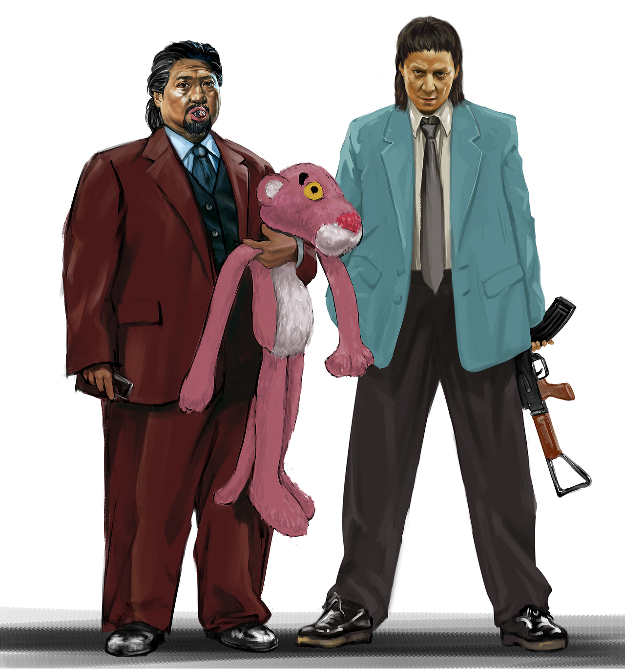 杀破狼 安西教练（图ZMjM5OTgyNDQ0） - 创作习作 - 站酷设计师维牲素原创素材 - 站酷ZCOOL