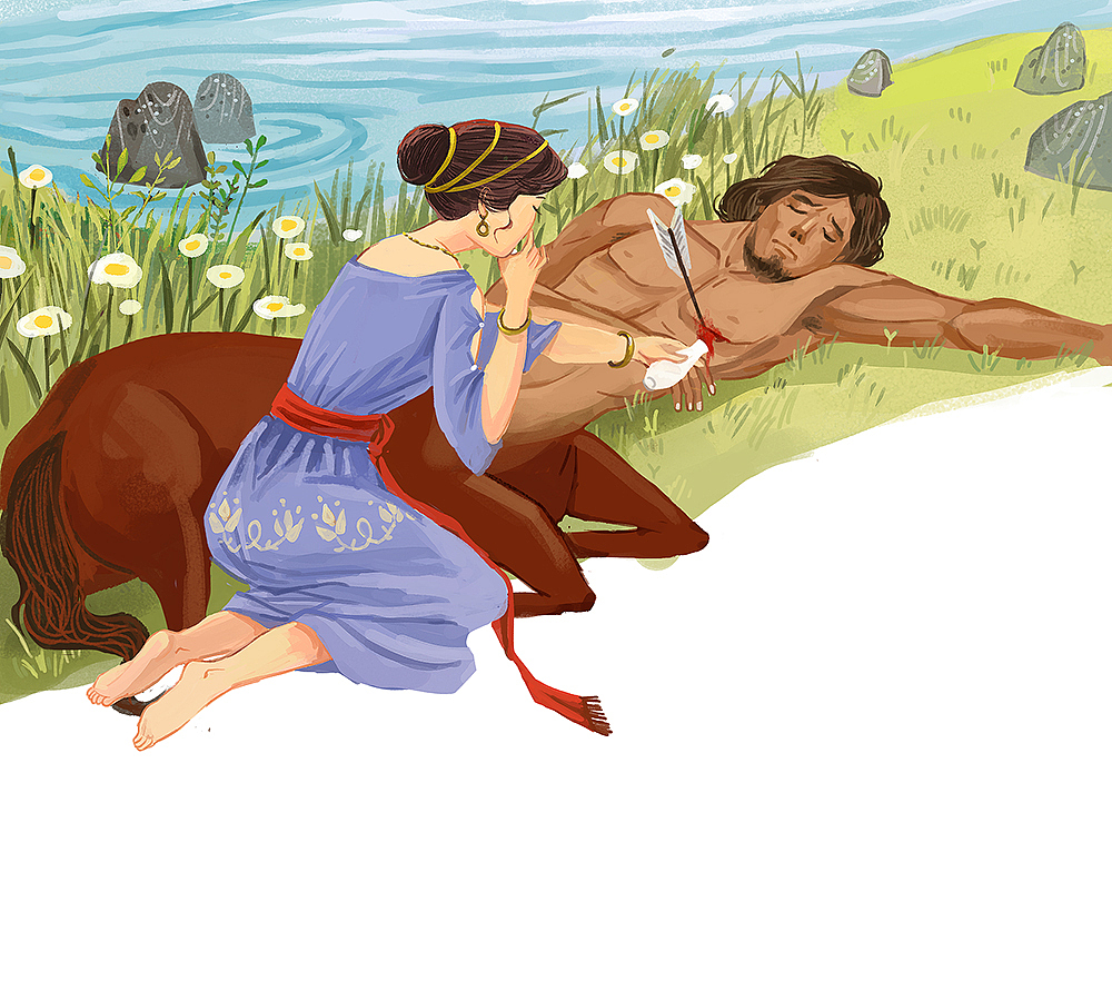 人马涅索斯死前的复仇