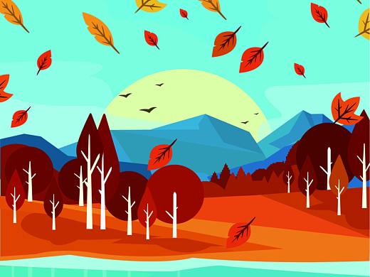 秋景（个人主页-ZNDE5MzgwMzI=） - 创作习作 - 站酷设计师i826原创素材 - 站酷ZCOOL