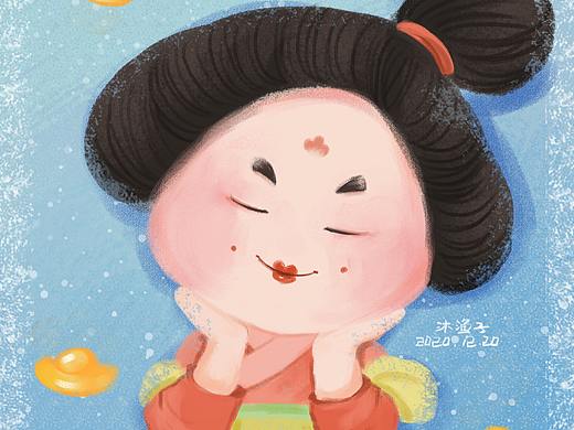 唐朝女子头像练习