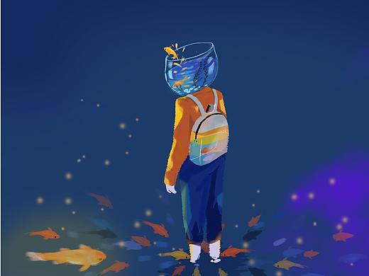 商业插画练习一