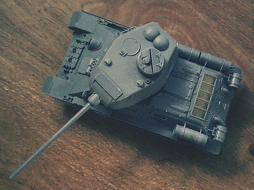 苏T-34（个人主页-ZMjg3NzA5MTI=） - 手办/模玩 - 站酷设计师麋鹿的大绵羊原创素材 - 站酷ZCOOL