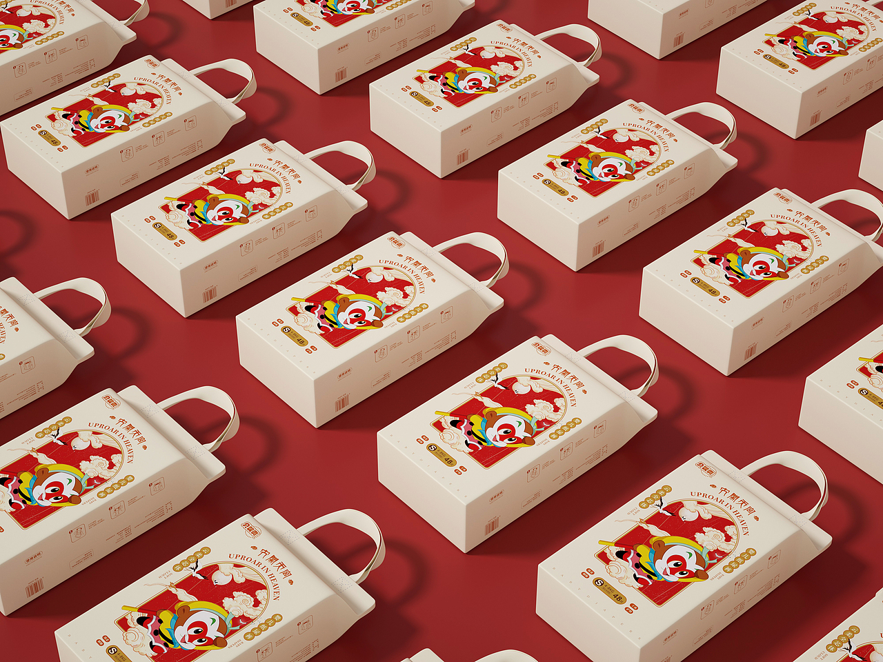 贝婴爽×大闹天宫IP联名- 纸尿裤包装设计（图ZMjY3ODgwNDA0） - 包装 - 站酷设计师ALANANN原创素材 - 站酷ZCOOL