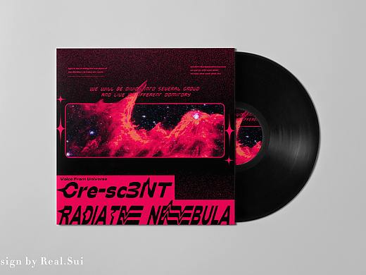《Radiate Nebula》CRE-SC3NT  音乐封面设计