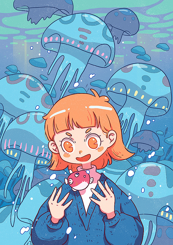 插畫練習(xí)（圖ZMjA0MzY1NjI0） - 創(chuàng)作習(xí)作 - 站酷設(shè)計(jì)師深海小腳原創(chuàng)素材 - 站酷ZCOOL