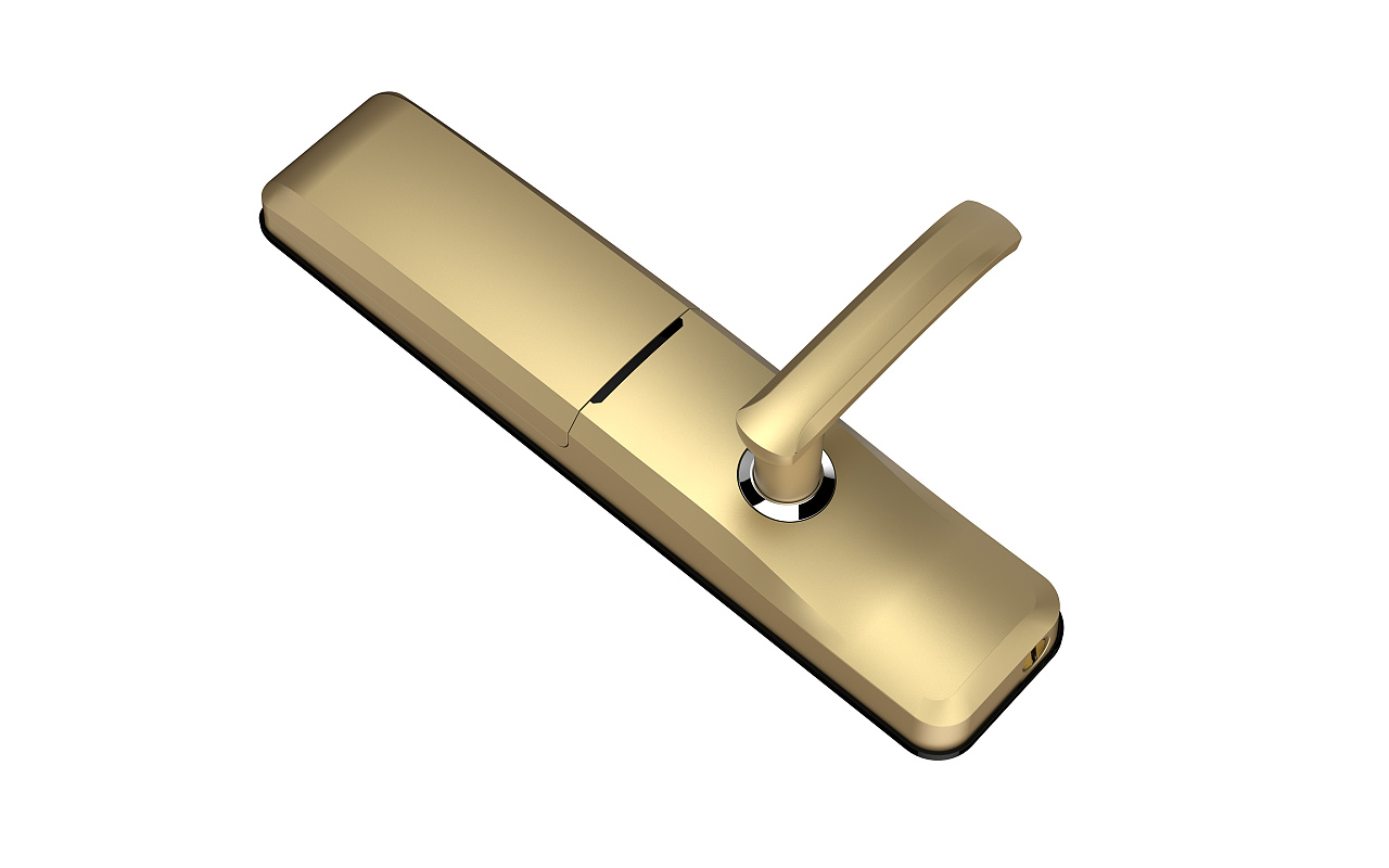 智能锁渲染图一组 锁具 3d效果图 工业设计 电商视觉