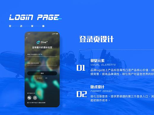 Dive+潜水（个人主页-ZNDc0NDUzNTI=） - APP界面 - 站酷设计师而安_322原创素材 - 站酷ZCOOL