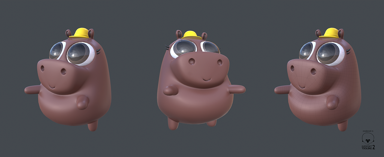 次世代3d卡通角色和动物|三维|人物/生物|搬砖大师_原创作品-站酷