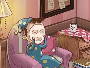 敷個美美的面膜（個人主頁-ZMzM3Mzc1NjA=） - 兒童插畫 - 站酷設(shè)計師未嵐原創(chuàng)素材 - 站酷ZCOOL