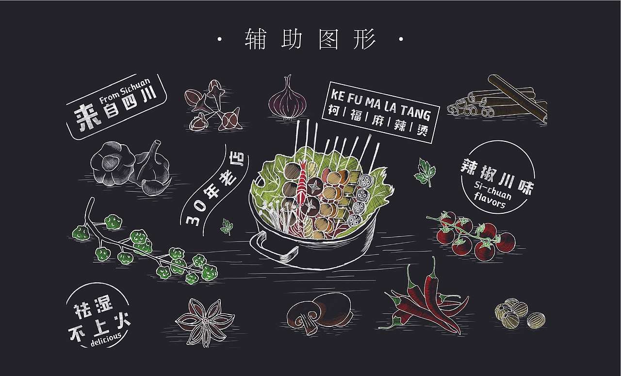 柯福麻辣烫（图ZMTU5OTU1NjM2） - 品牌 - 站酷设计师海BAO原创素材 - 站酷ZCOOL