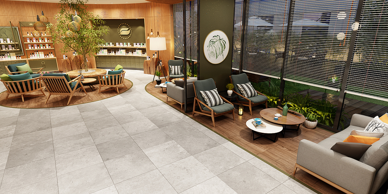 升曦健康SI空间设计（图ZMTM5ODc1MTAw） - 商业空间设计 - 站酷设计师wxd420582原创素材 - 站酷ZCOOL