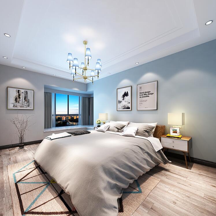 1992效果图-卧室案例