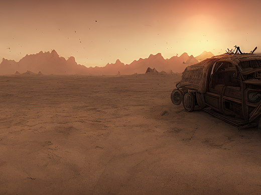 #站酷梦笔#废土文学，战车系列