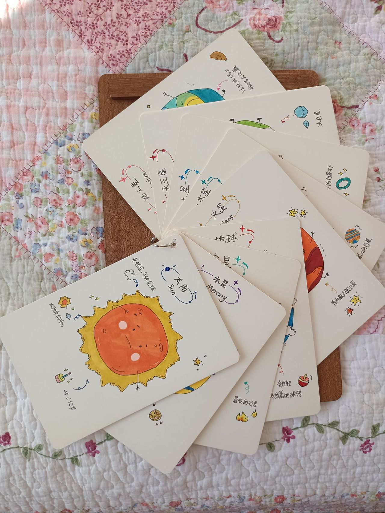 太阳系八大行星，外加月亮🌙（图ZMzU0NjQxMjcy） - 儿童插画 - 站酷设计师Themis2016原创素材 - 站酷ZCOOL