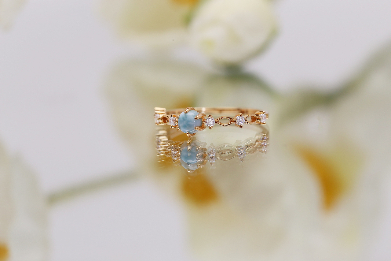 同风格同场景7款戒指拍摄