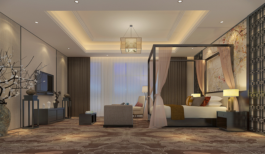 德阳专业中式主题酒店设计公司（图ZODc1MTQyMjQ=） - 家装设计 - 站酷设计师商业空间设计原创素材 - 站酷ZCOOL