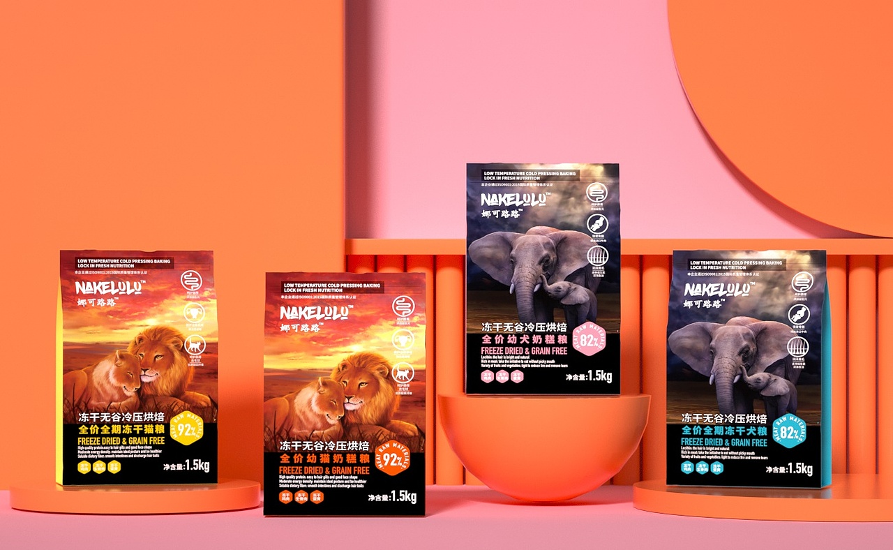 娜可路路宠物食品包装设计（图ZMjc1MDYxMDky） - 包装 - 站酷设计师Moki墨客行原创素材 - 站酷ZCOOL