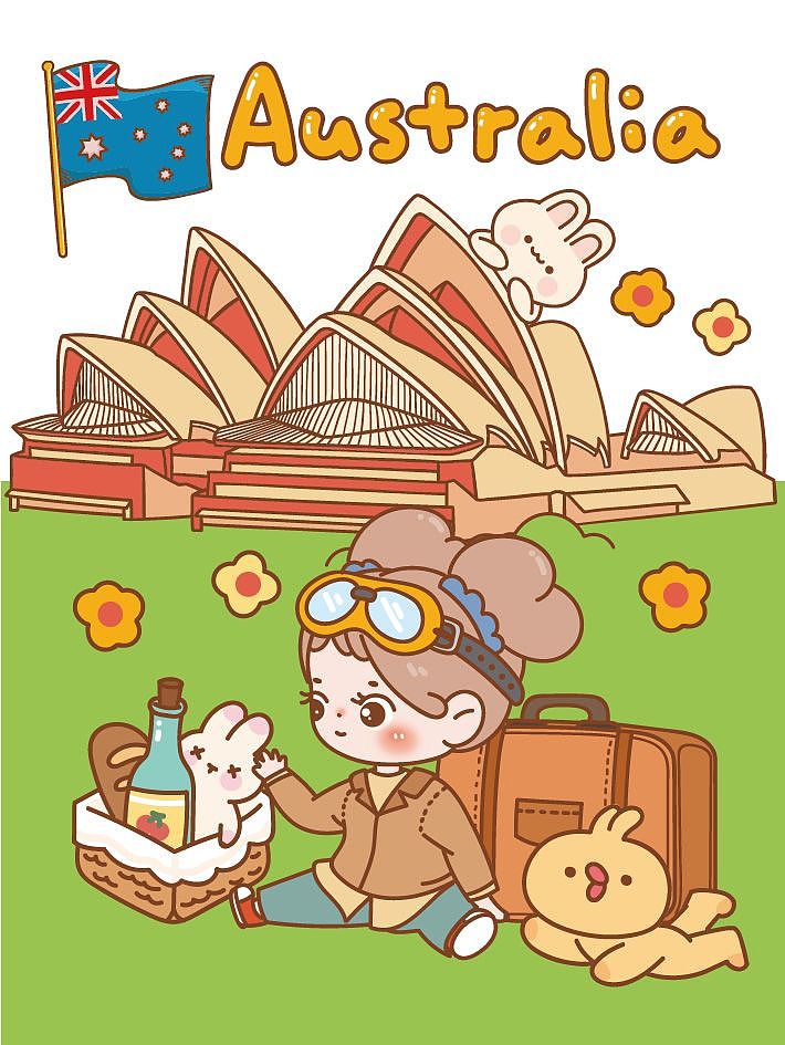 原创插画|一起出去踏青⑧