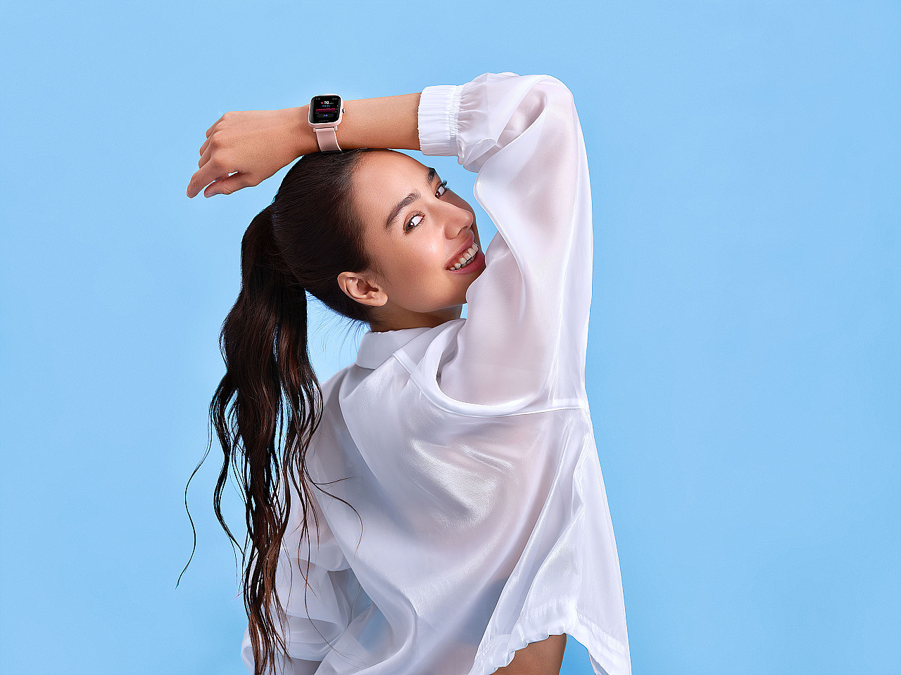 Amazfit Pop手表拍摄（图ZMjYxMzI4NjM2） - 时尚/艺术摄影 - 站酷设计师美指JaneWong原创素材 - 站酷ZCOOL