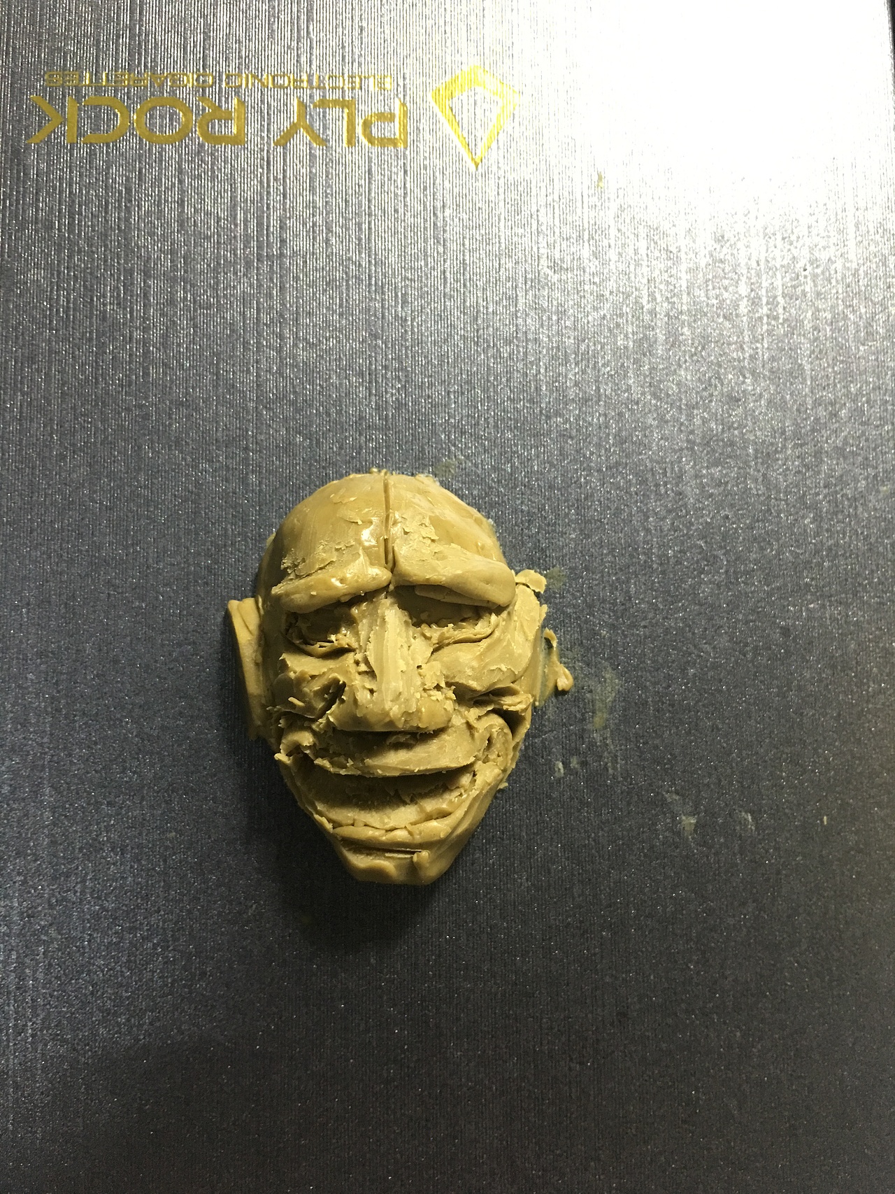 第一次玩油泥雕塑