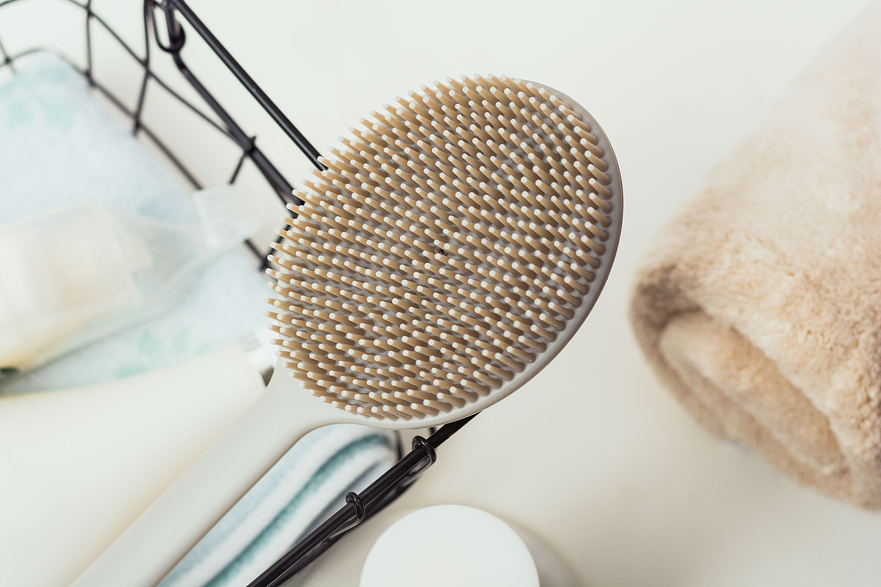 .微懒硅胶洗澡刷