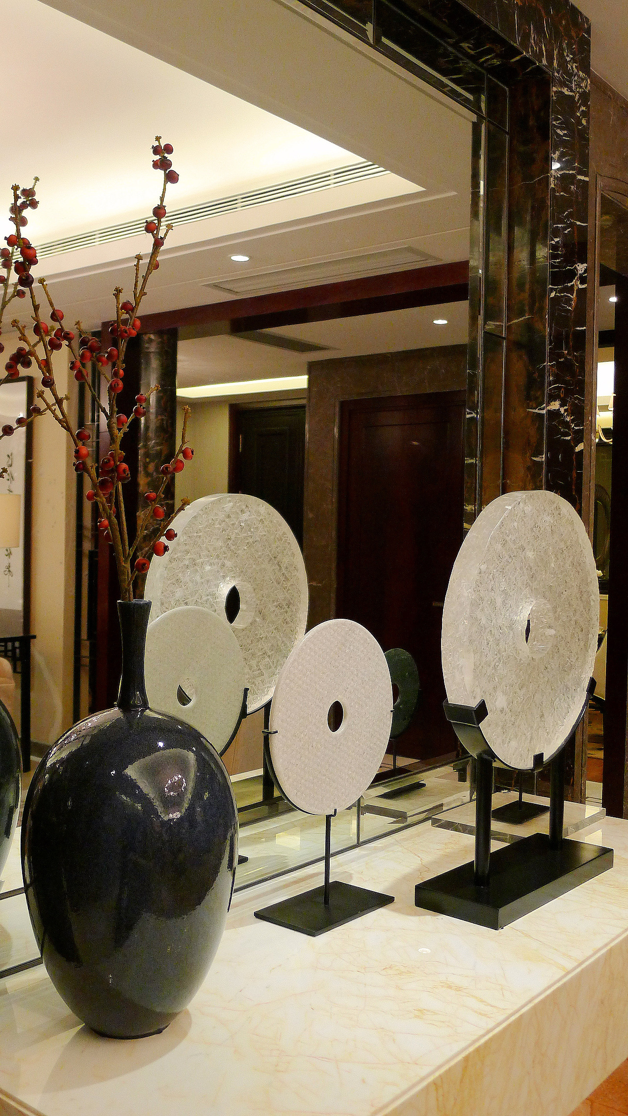 Genesis未建成设计--苏州桃花源中式样板房（室内篇）（图ZMzQzNDIxNTY=） - 家装设计 - 站酷设计师designGlenn原创素材 - 站酷ZCOOL