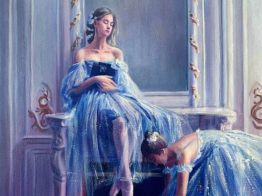 Ballerina/舞者（个人主页-ZNTIzMzEzOTY=） - 绘画 - 站酷设计师晓星辰baobao原创素材 - 站酷ZCOOL