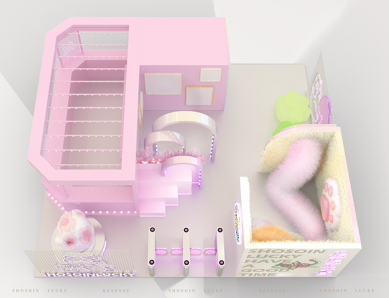 IP快闪店:招财猫正仓开运快闪店