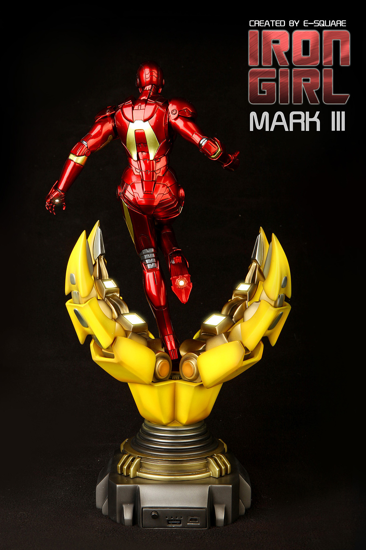 IRONGIRL 组合雕像（图ZODEyMzA3NjA=） - 手办/模玩 - 站酷设计师胡狼原创素材 - 站酷ZCOOL