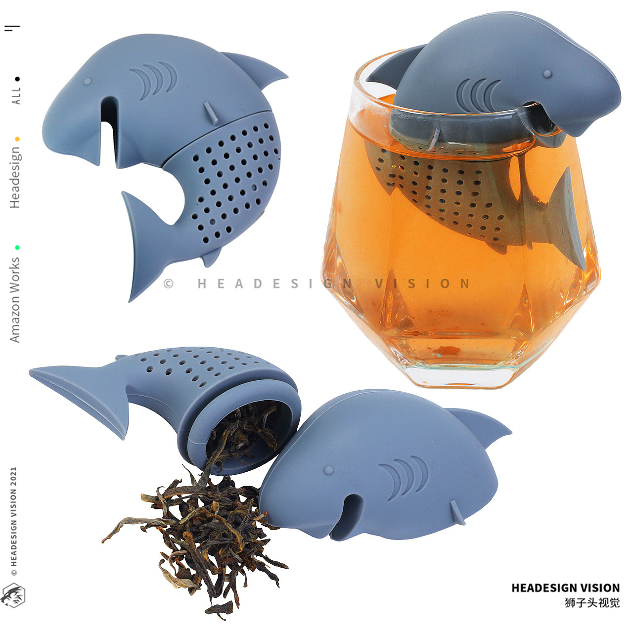 茶漏产品拍摄_主图设计_A+页面设计-狮子头视觉