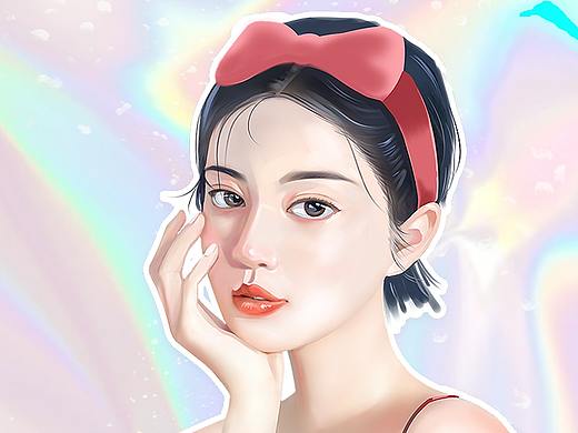 原创插画壁纸一张