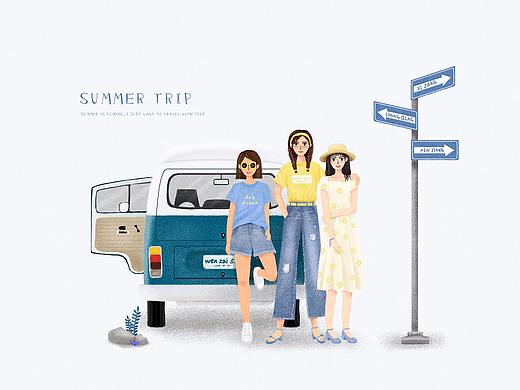 出去浪~（个人主页-ZMjc3OTQyNTY=） - 创作习作 - 站酷设计师蚊仔哥原创素材 - 站酷ZCOOL