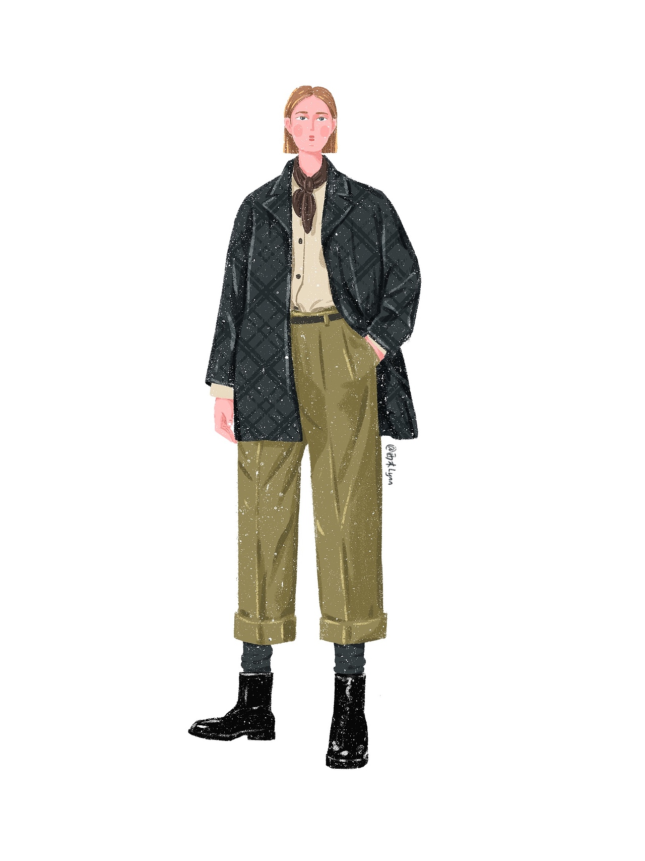 人物速寫（圖ZMTk2MzI1NDcy） - 創(chuàng)作習(xí)作 - 站酷設(shè)計師九月末酒原創(chuàng)素材 - 站酷ZCOOL