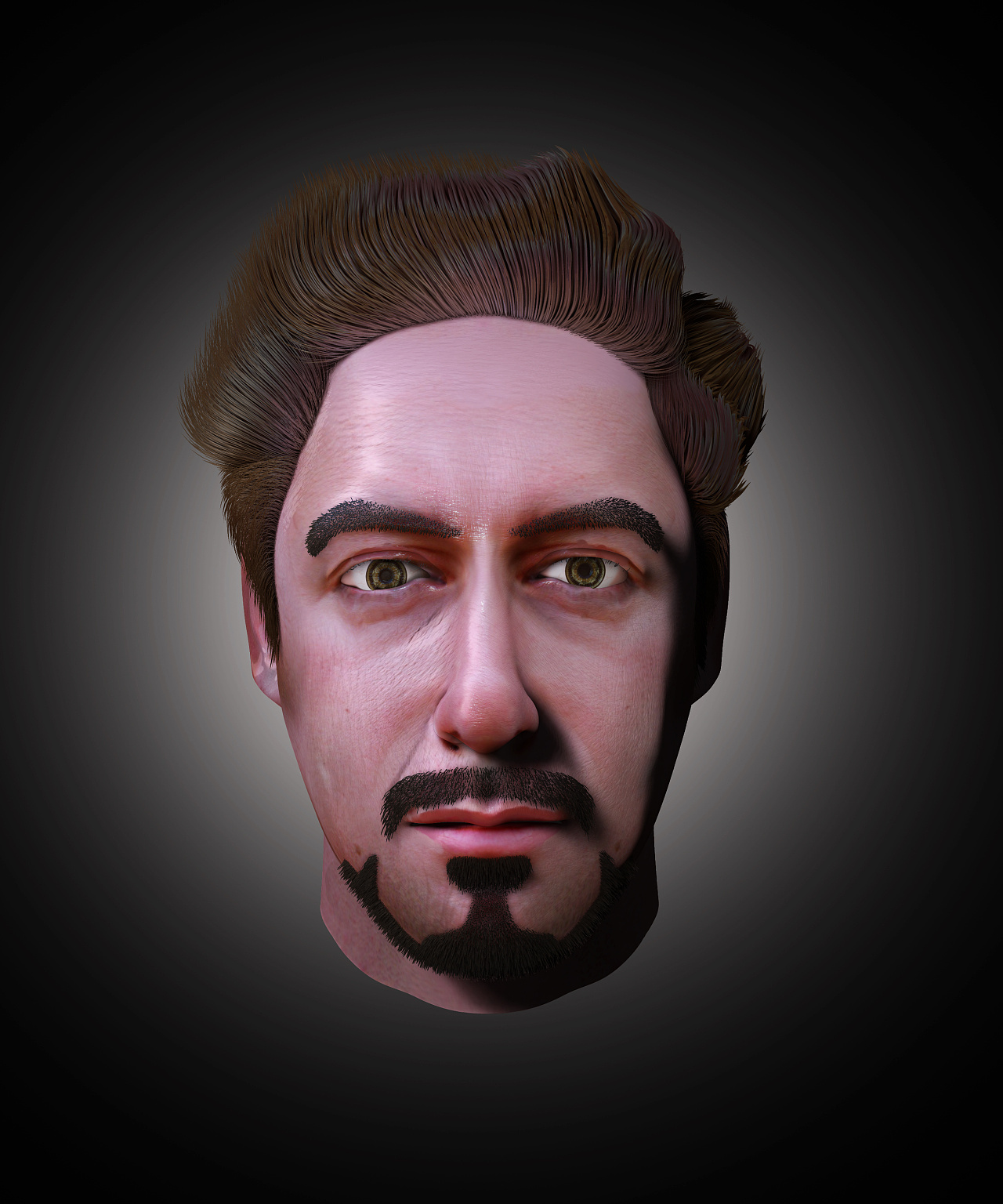 小罗伯特唐尼头雕