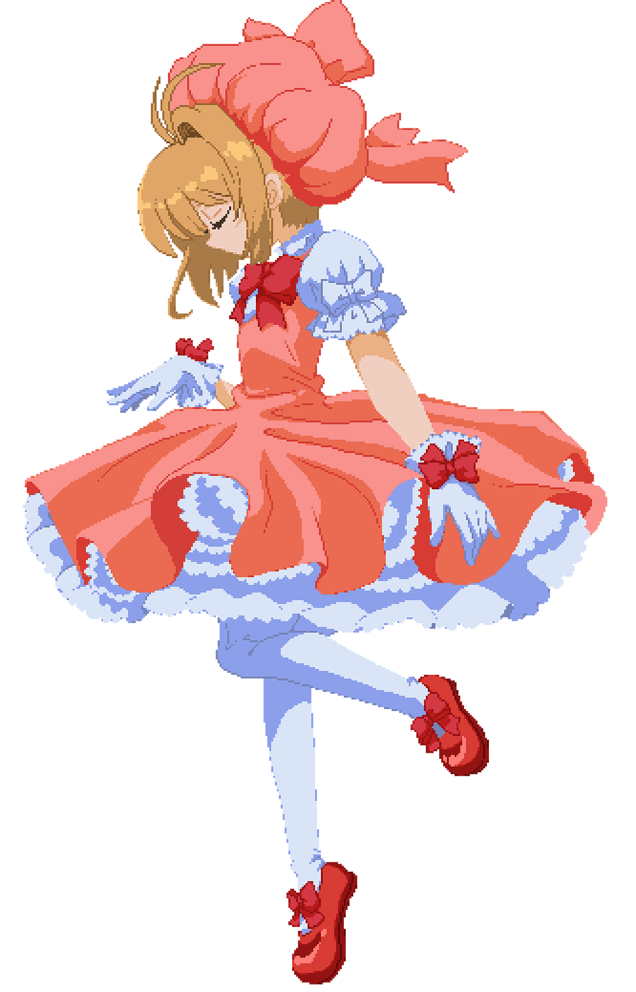 像素画练习-木之本樱