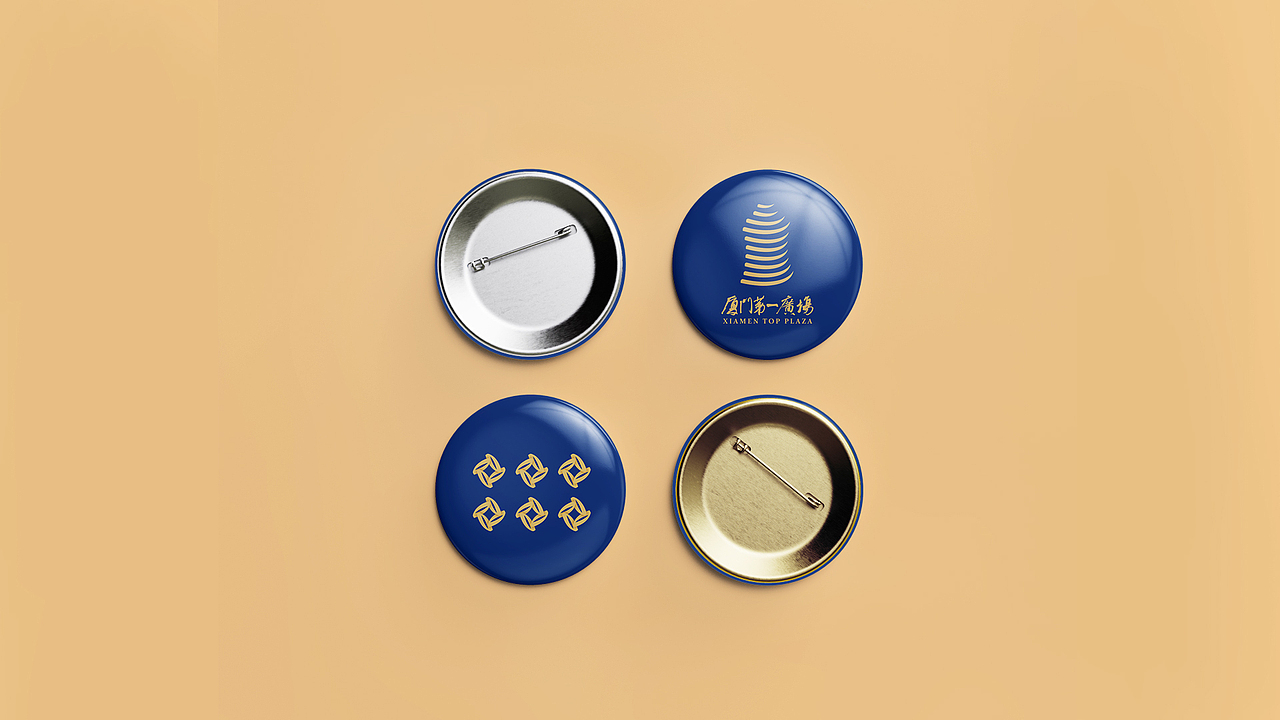 写字楼标志设计 | XIAMEN TOP PLAZA