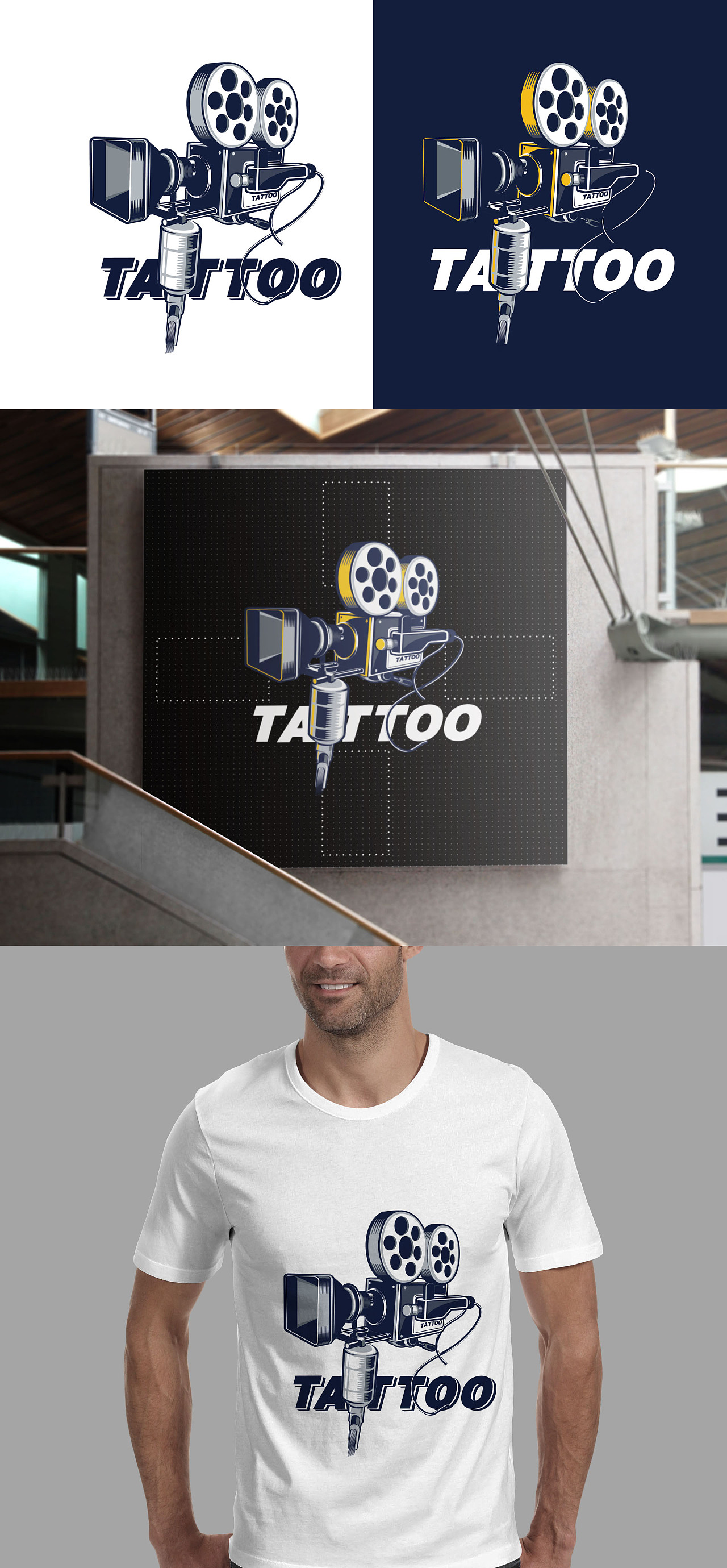 纹身大师logo之传媒