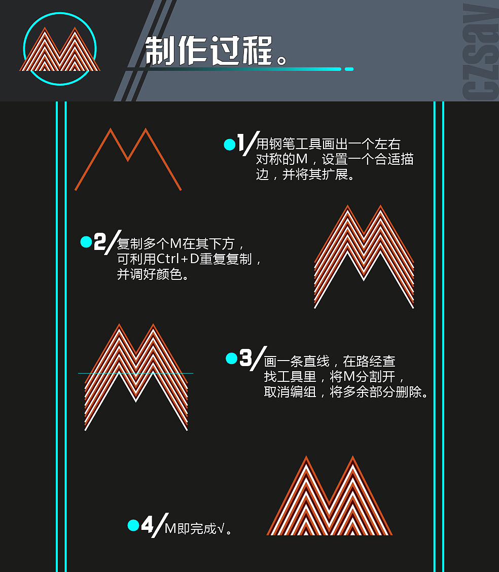 ai海报教程（图ZMTIxNTcxOTgw） - 海报 - 站酷设计师天津ui设计培训原创素材 - 站酷ZCOOL