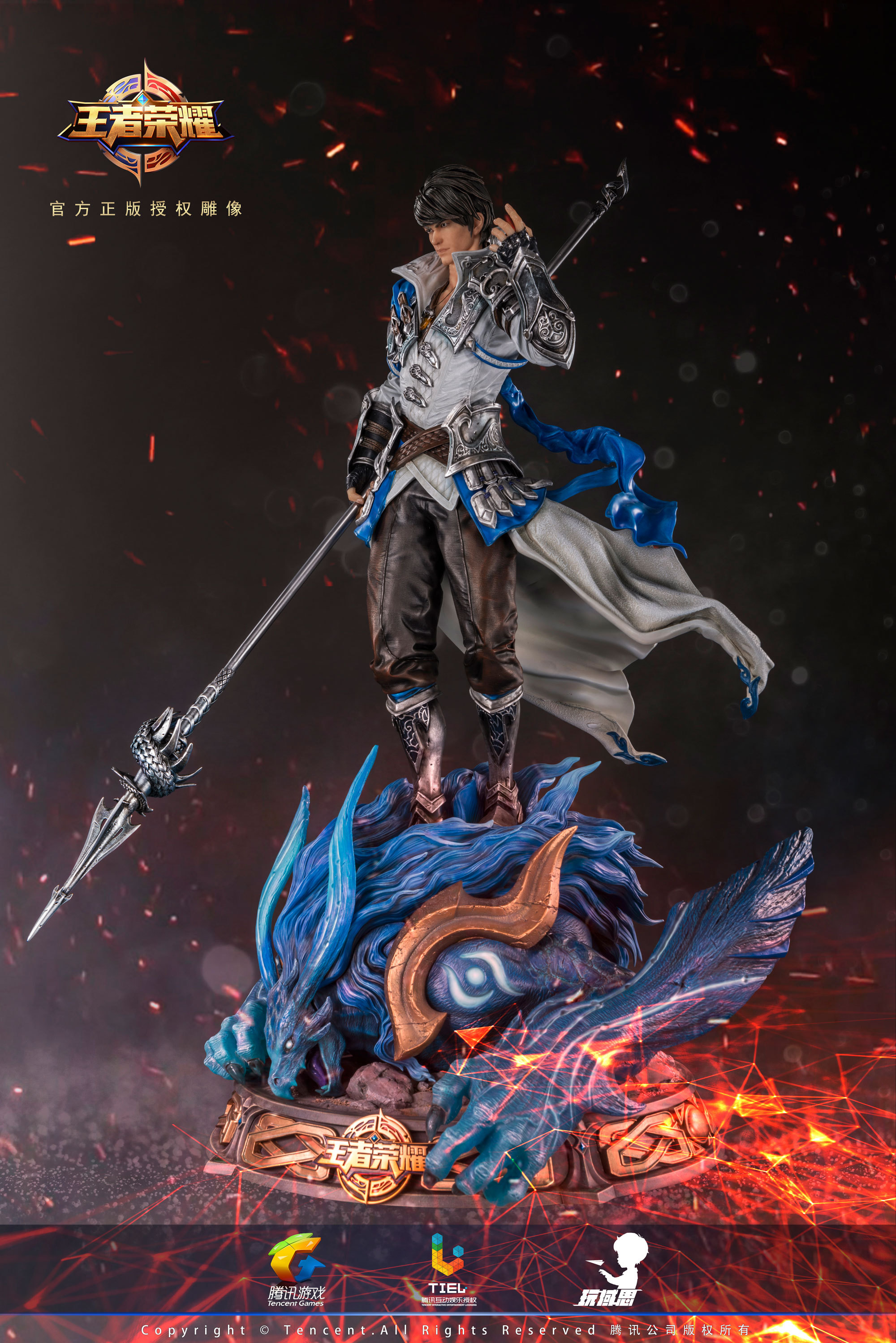 王者荣耀1:4高端雕像|手工艺|手办/模玩|玩域思_原创作品-站酷zcool