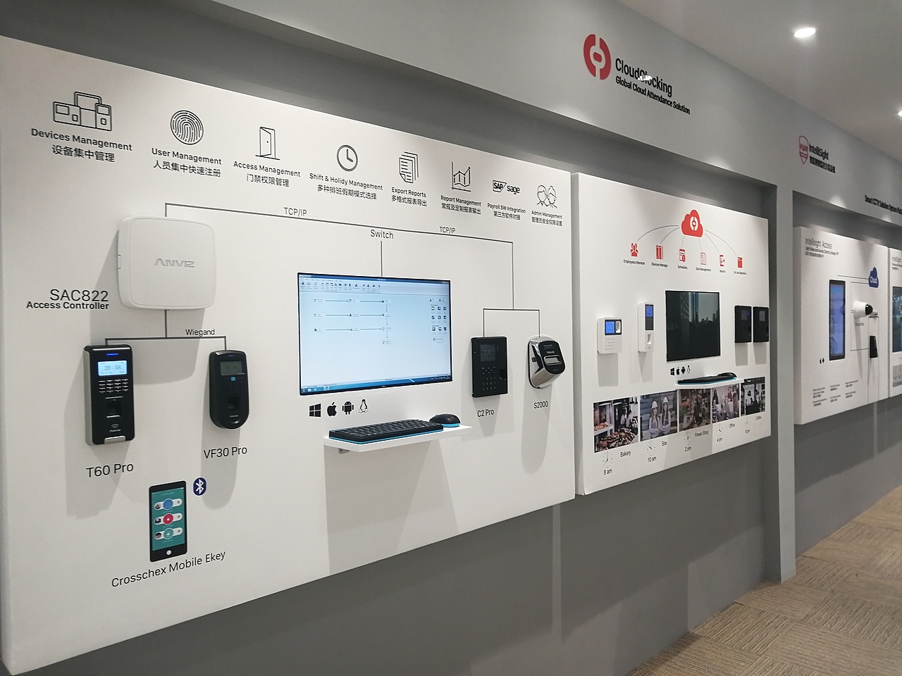 框架设计把控 | 平面设计 | 质量监督跟进安防行业展厅装修上海/平面