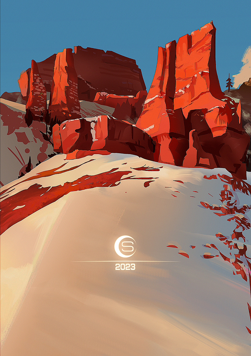 速涂风景（图ZMzU5NjkwMjAw） - 创作习作 - 站酷设计师圣零壹原创素材 - 站酷ZCOOL