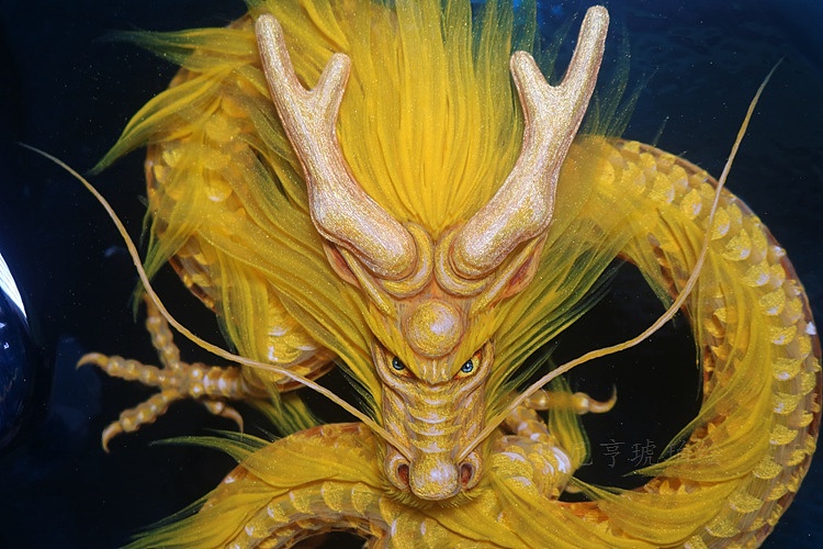 怒海狂涛盘金龙 - 原创作品 - 站酷(zcool)