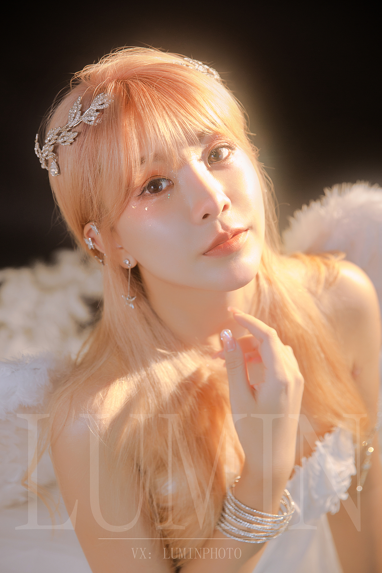 精灵写真 翅膀 羽毛 仙 精灵天使 深圳女摄