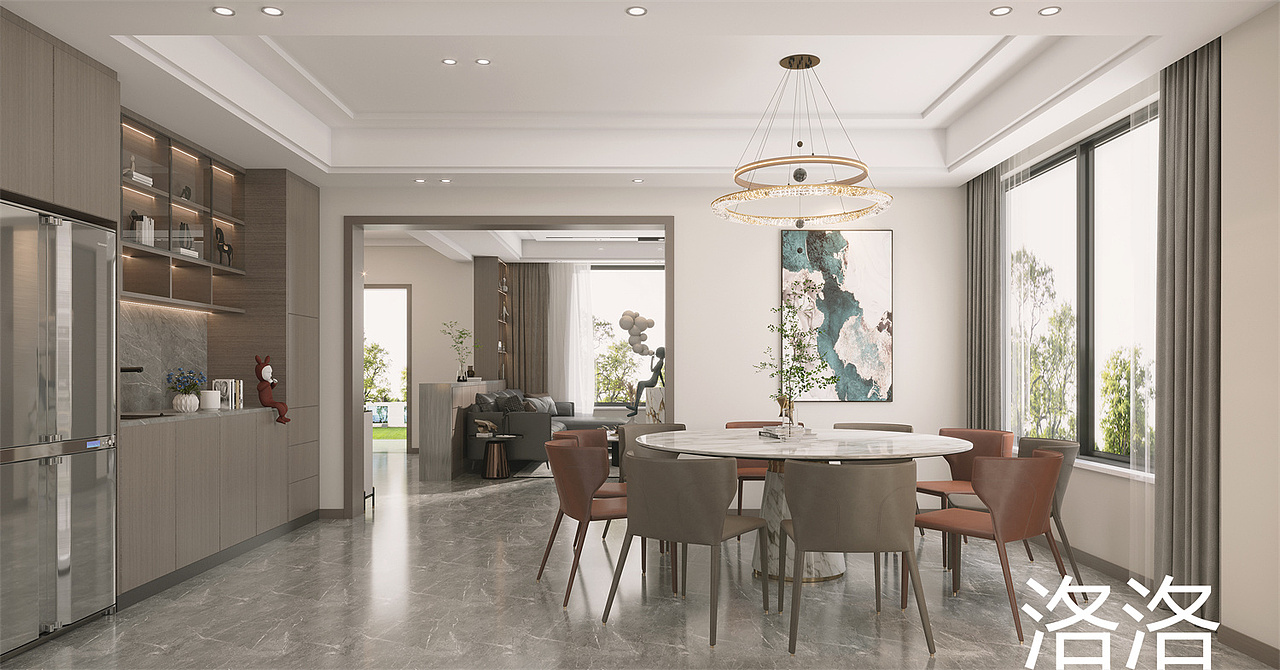 现代极简/满足了我对家的所有幻想,设计全藏在细节里