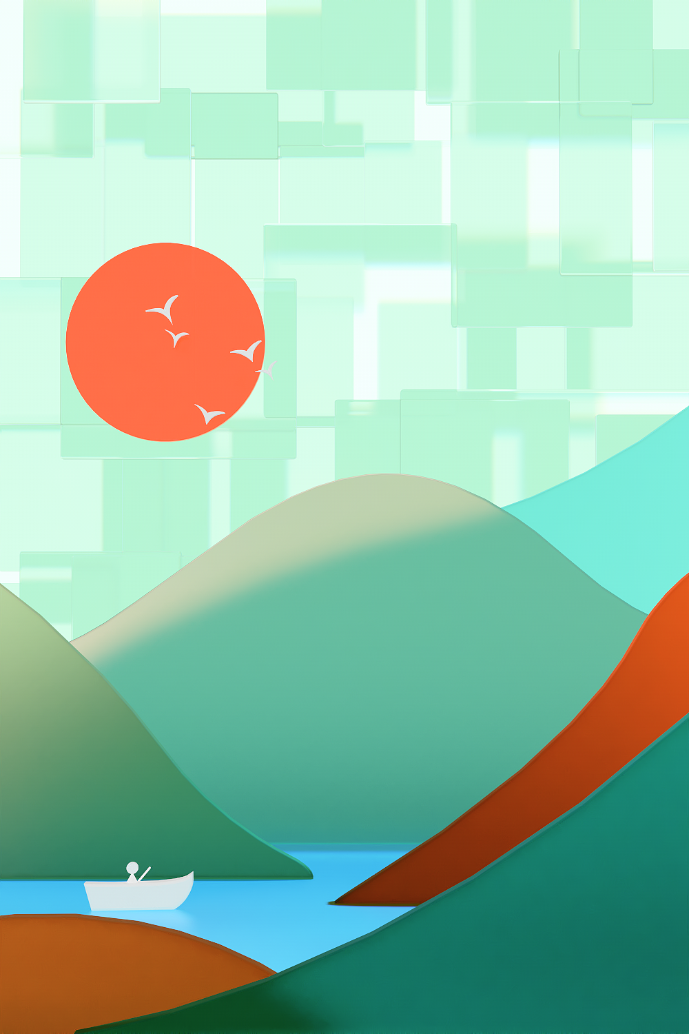 日出与日落-参数设置练习 - 原创作品 - 站酷(zcool)
