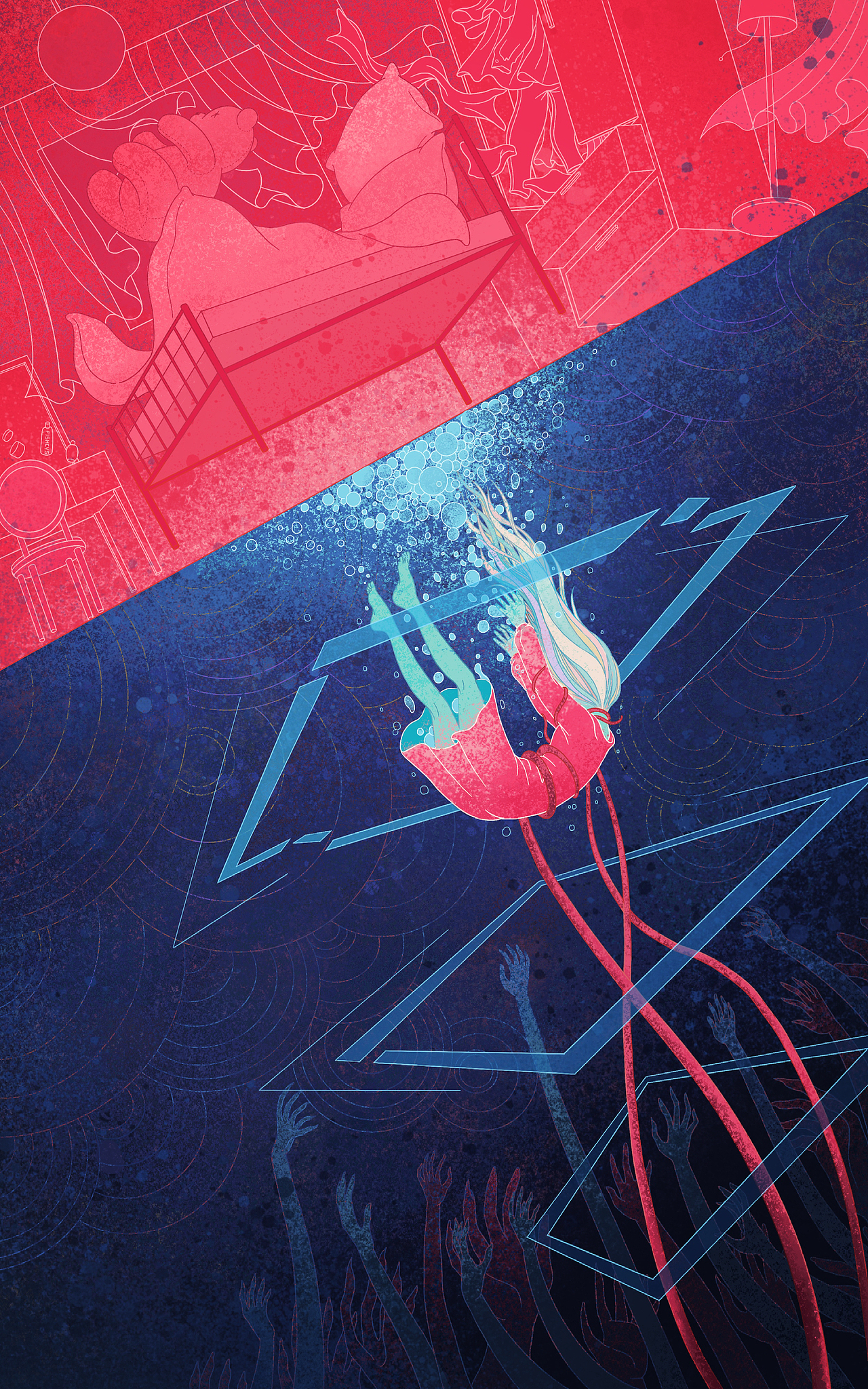 关于抑郁的一些感想_陈小鱼fishcys-站酷ZCOOL